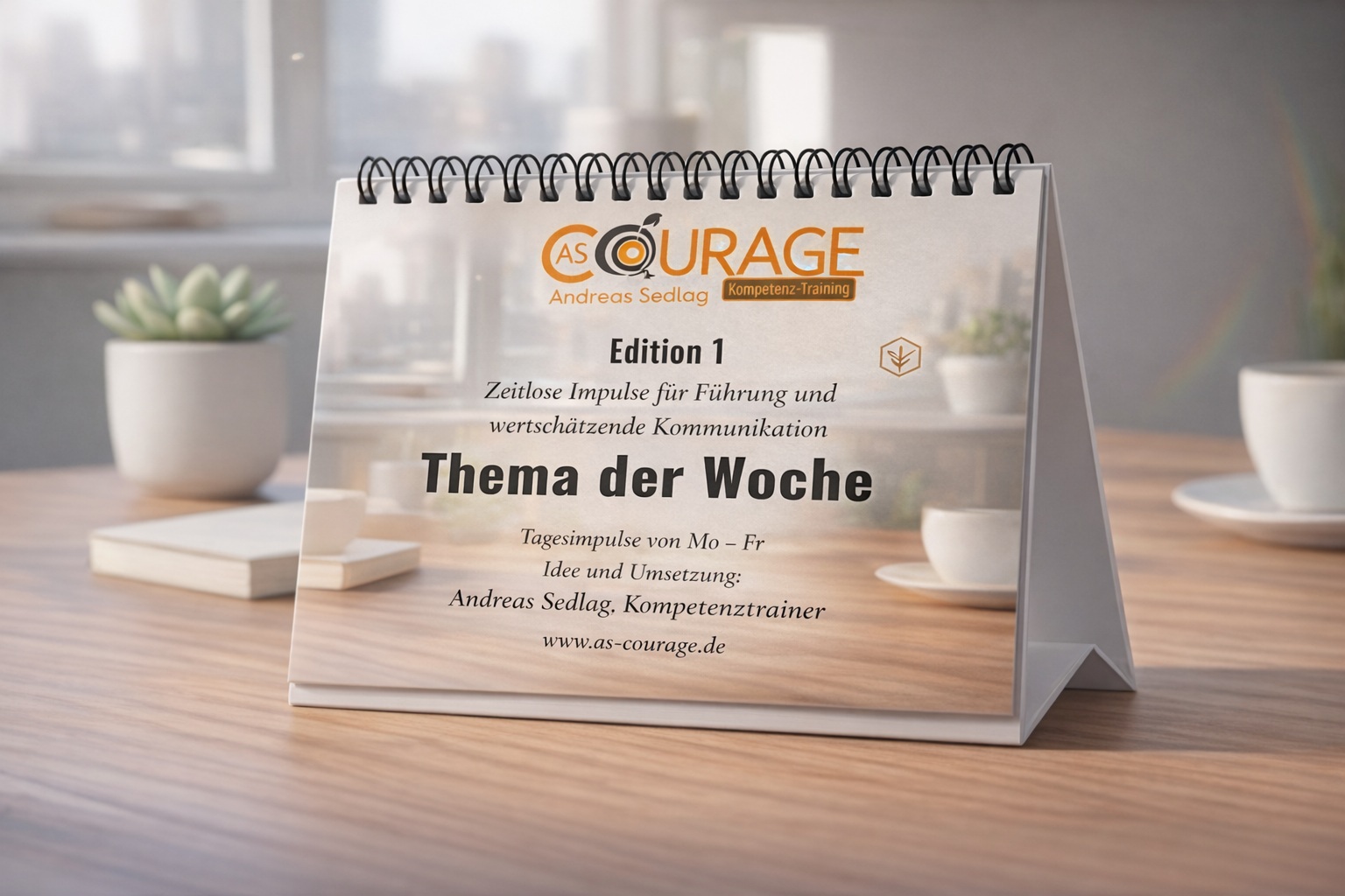 Tischaufsteller Edition 1